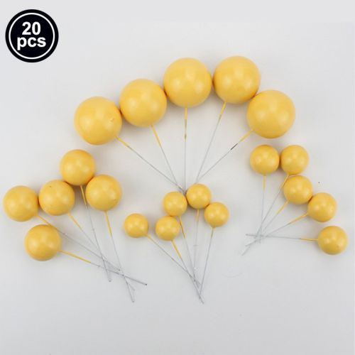 Candy-colored Decorative Round Ball Glossy Ornaments