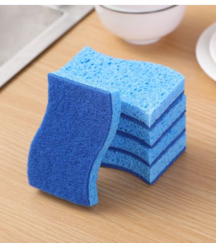 S-shaped Cellulose Sponge Mop Blue