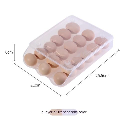 Egg Preservation Box Special Rolling Egg Box For Refrigerator Preservation Shelf Supports