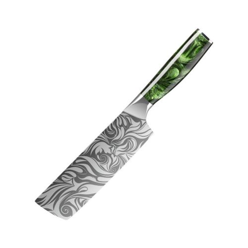 Laser Grain Stainless Steel 5CR15 Green