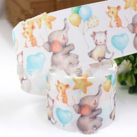 38mm Pattern Thermal Transfer Thread Ribbon DIY Handmade Packaging Accessories (Option: G 18831 1078-50yards)
