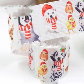 38mm Pattern Thermal Transfer Thread Ribbon DIY Handmade Packaging Accessories (Option: G 18831 1080-10yards)